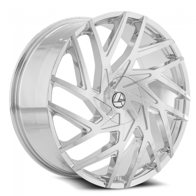 Azara Aza-518 24x9.0 Blank+18 Cb 78.1 Chrome-dt 5x130